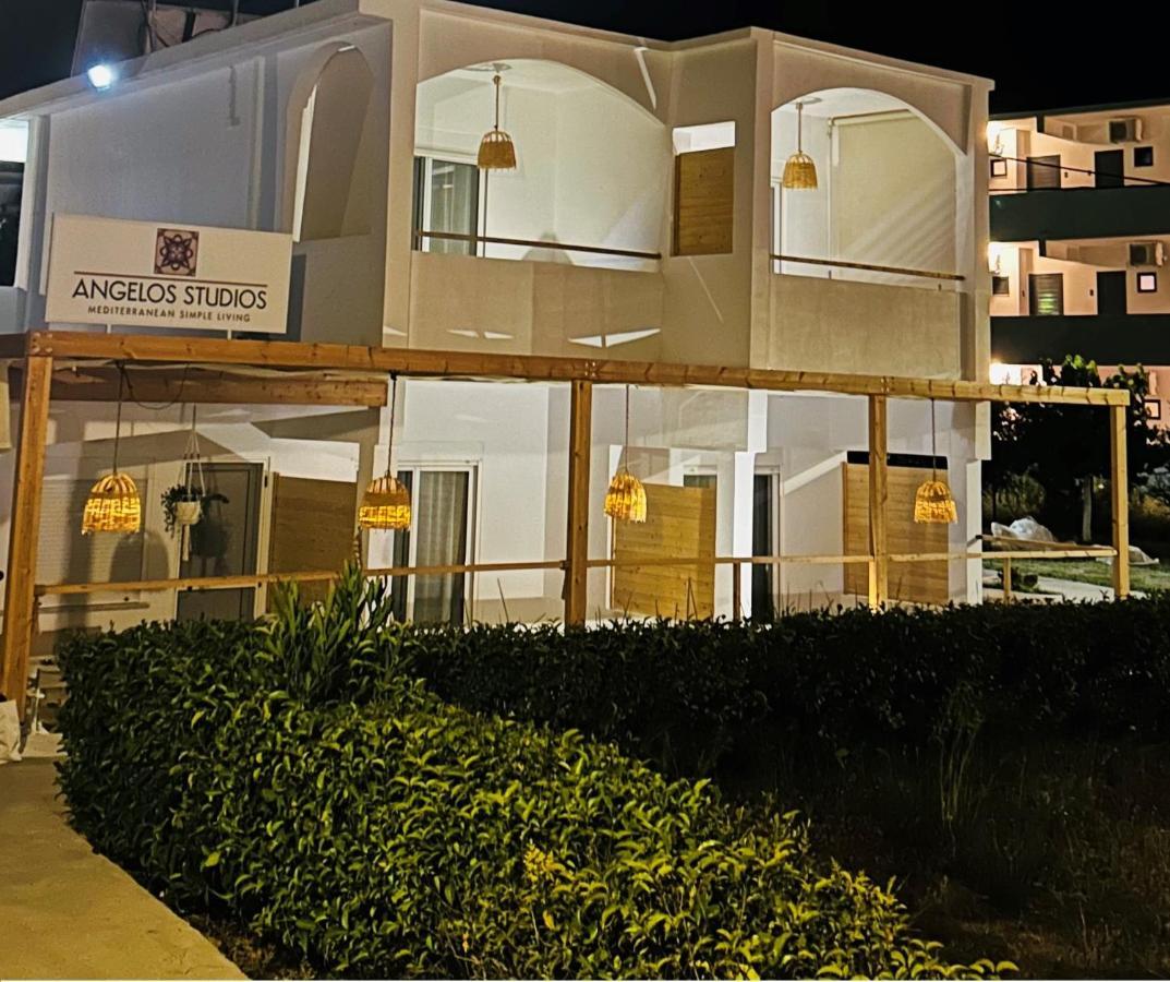 Angelos Studios 3-4 In Faliraki Rhodes-Upper Floor Exterior photo