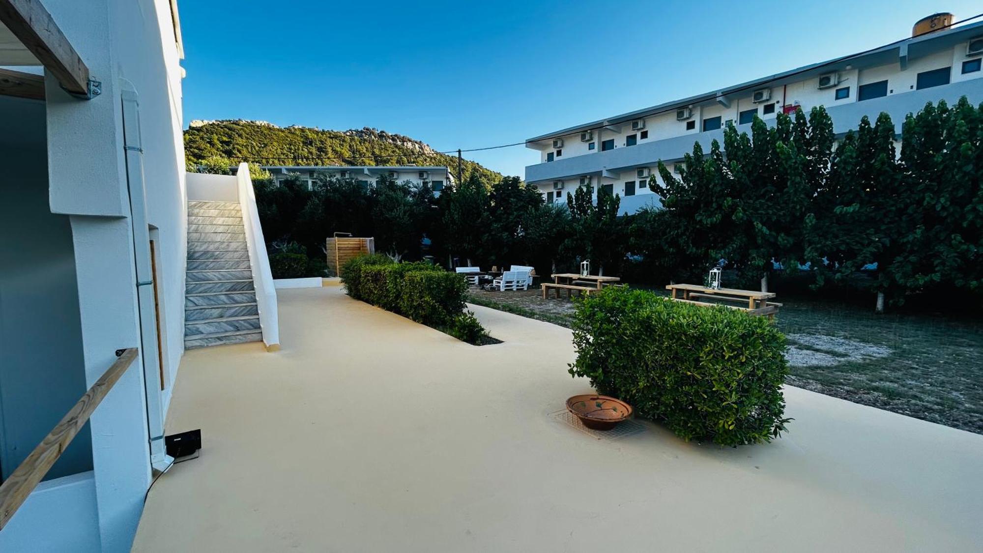 Angelos Studios 3-4 In Faliraki Rhodes-Upper Floor Exterior photo